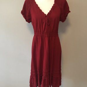 Max Studio Red Knit Dress